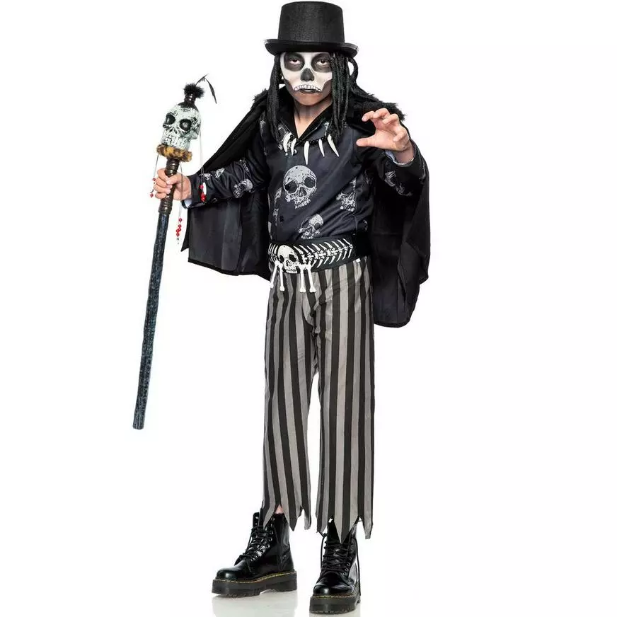 Child Voodoo Legba Costume 3 Child Voodoo Legba Costume