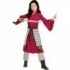 Kids' Mulan Deluxe Costume - Mulan Live-Action 1 Kids' Mulan Deluxe Costume - Mulan Live-Action -Amscan Shop P863067