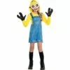AMSCAN Girls Minion Costume - Minions 2 1 AMSCAN Girls Minion Costume - Minions 2 -Amscan Shop P871156