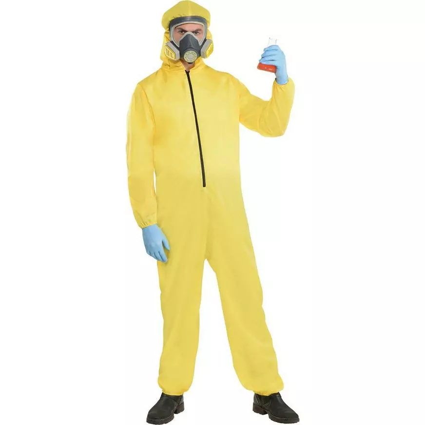 AMSCAN Adult Hazmat Suit Costume 3 AMSCAN Adult Hazmat Suit Costume