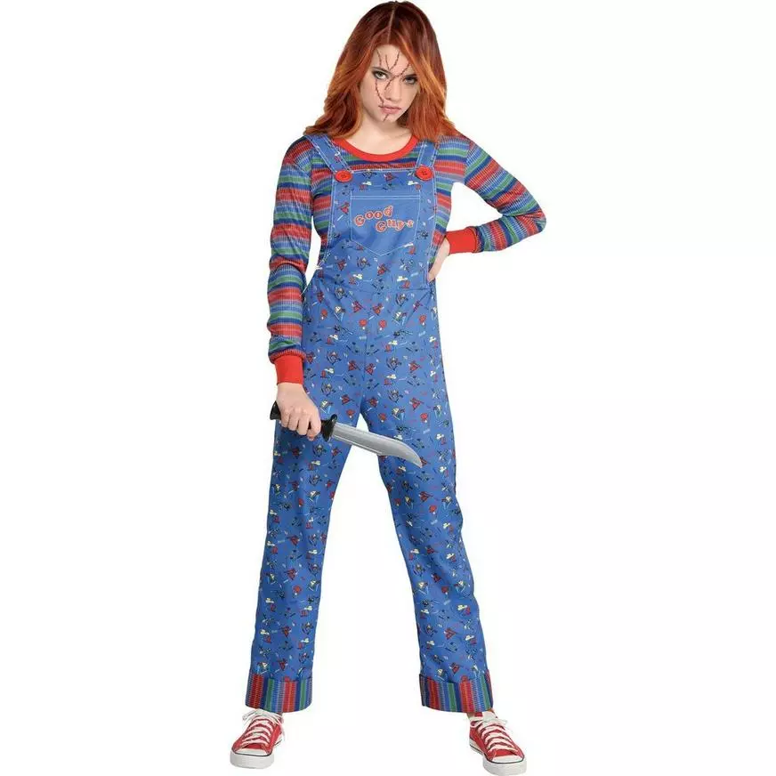 Womens Chucky Costume - Child's Play 3 Womens Chucky Costume - Child's Play