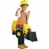 Child Construction Digger Ride-On Costume 1 Child Construction Digger Ride-On Costume -Amscan Shop P889560