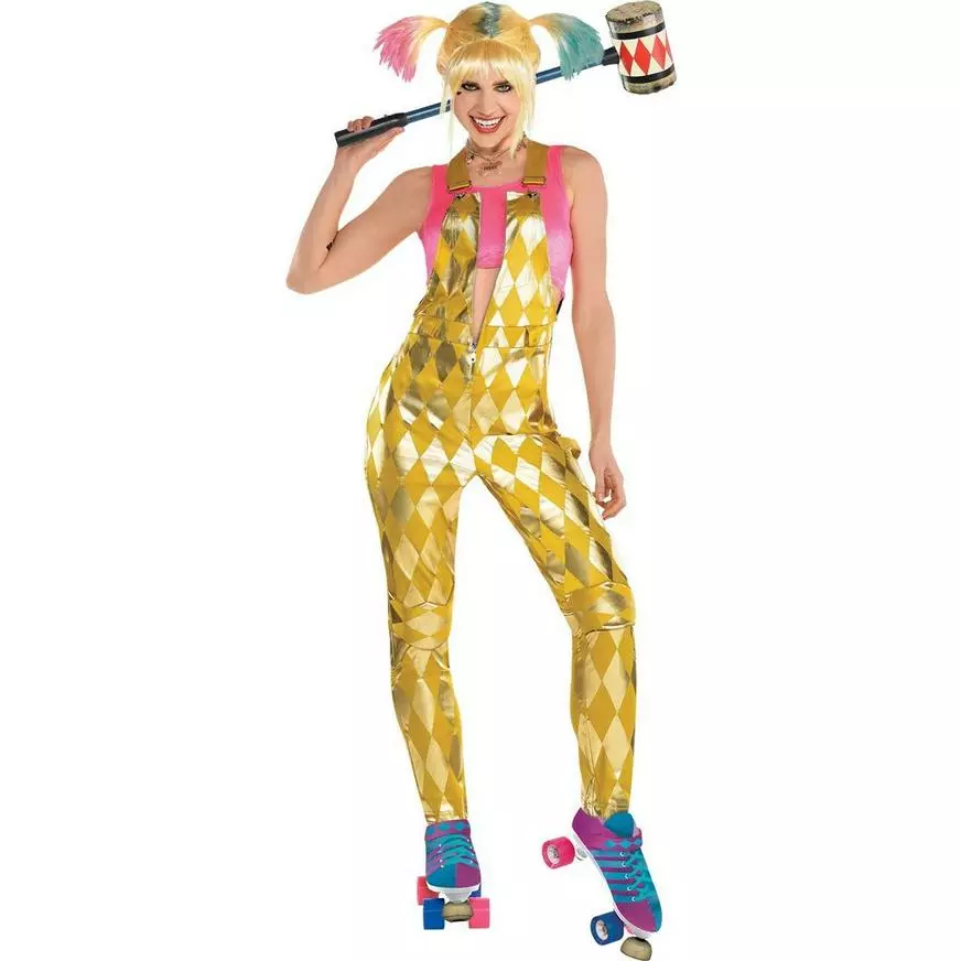 AMSCAN Adult Booby Trap Harley Quinn Costume - Birds Of Prey 3 AMSCAN Adult Booby Trap Harley Quinn Costume - Birds Of Prey