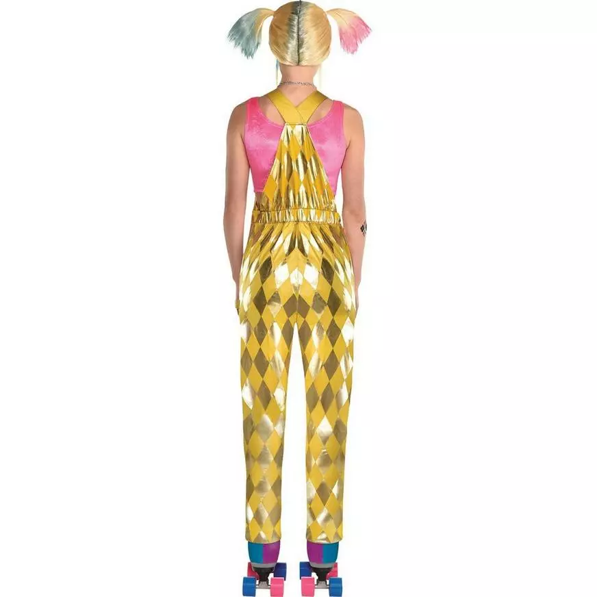 AMSCAN Adult Booby Trap Harley Quinn Costume - Birds Of Prey 4 AMSCAN Adult Booby Trap Harley Quinn Costume - Birds Of Prey - Image 2