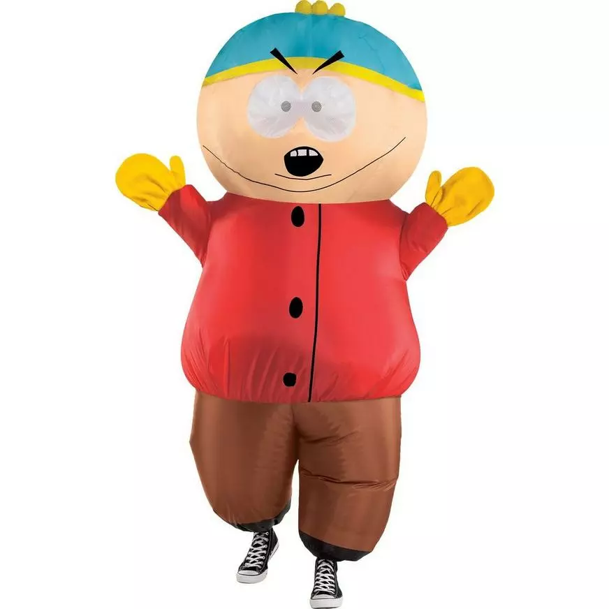 Adult Inflatable Cartman Costume - Nickelodeon South Park 3 Adult Inflatable Cartman Costume - Nickelodeon South Park