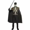 AMSCAN Adult Dark King Skeleton Costume