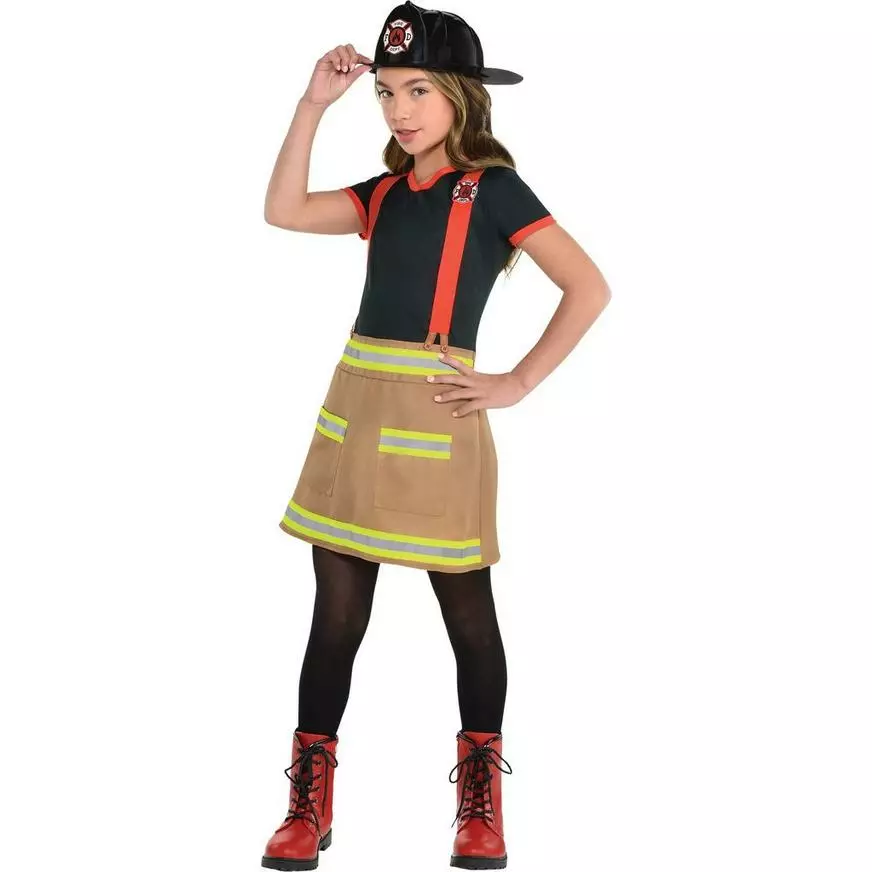 AMSCAN Child Wild Fire Firefighter Costume 3 AMSCAN Child Wild Fire Firefighter Costume