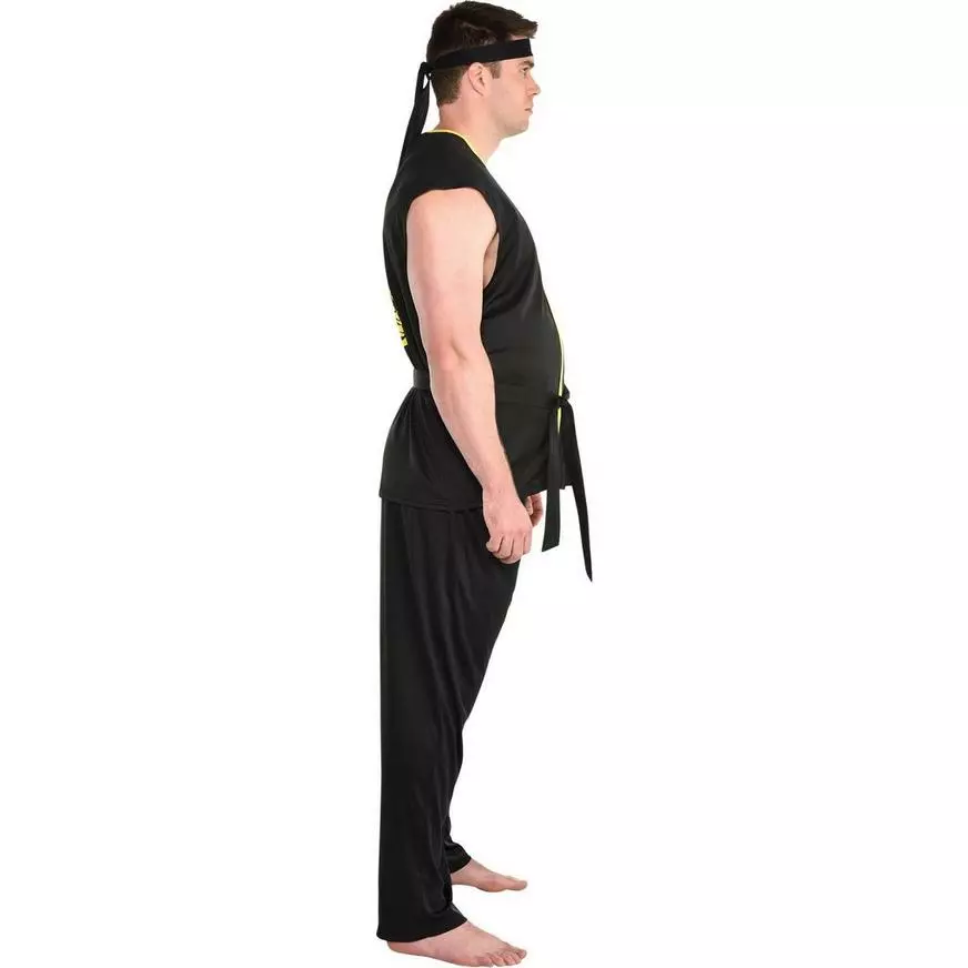 Adult Cobra Kai Costume Plus Size 5 Adult Cobra Kai Costume Plus Size - Image 3
