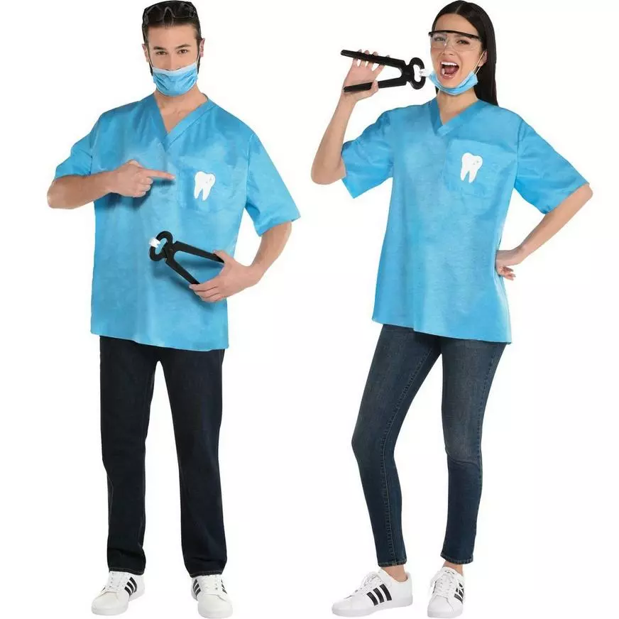 Adult Dentist Costume Kit 3 Adult Dentist Costume Kit