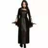 Adult Black Renaissance Witch Dress