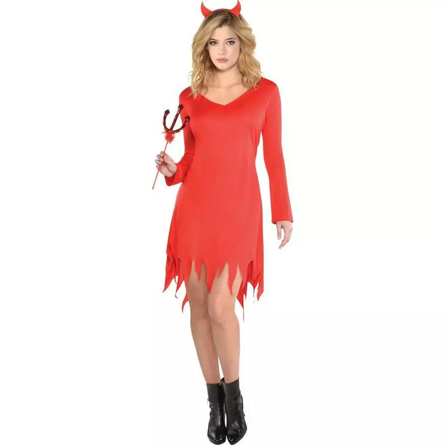 Adult Burnin' Up Devil Costume 3 Adult Burnin' Up Devil Costume