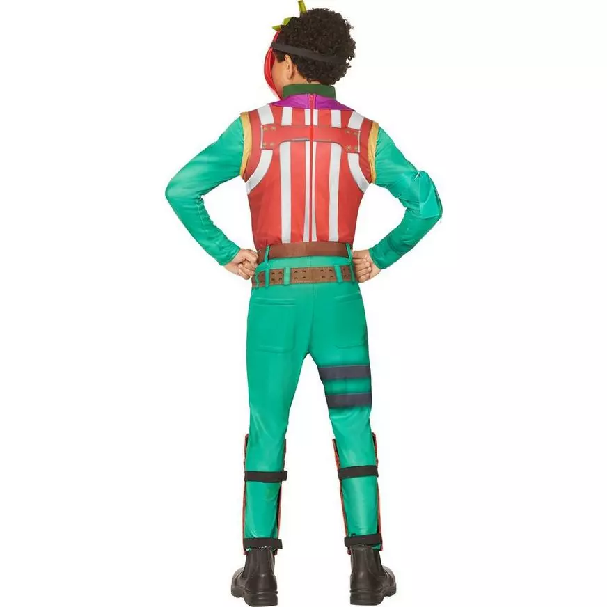 Child Tomato Head Costume - Fortnite 4 Child Tomato Head Costume - Fortnite - Image 2