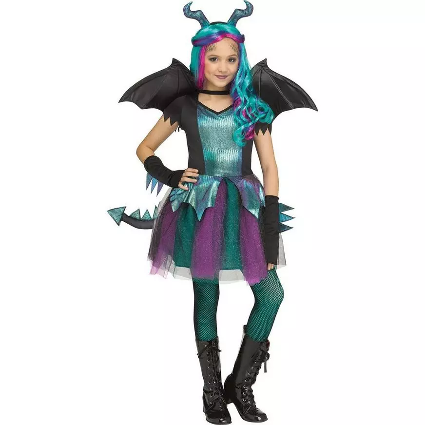 Child Dark Dragon Costume 3 Child Dark Dragon Costume