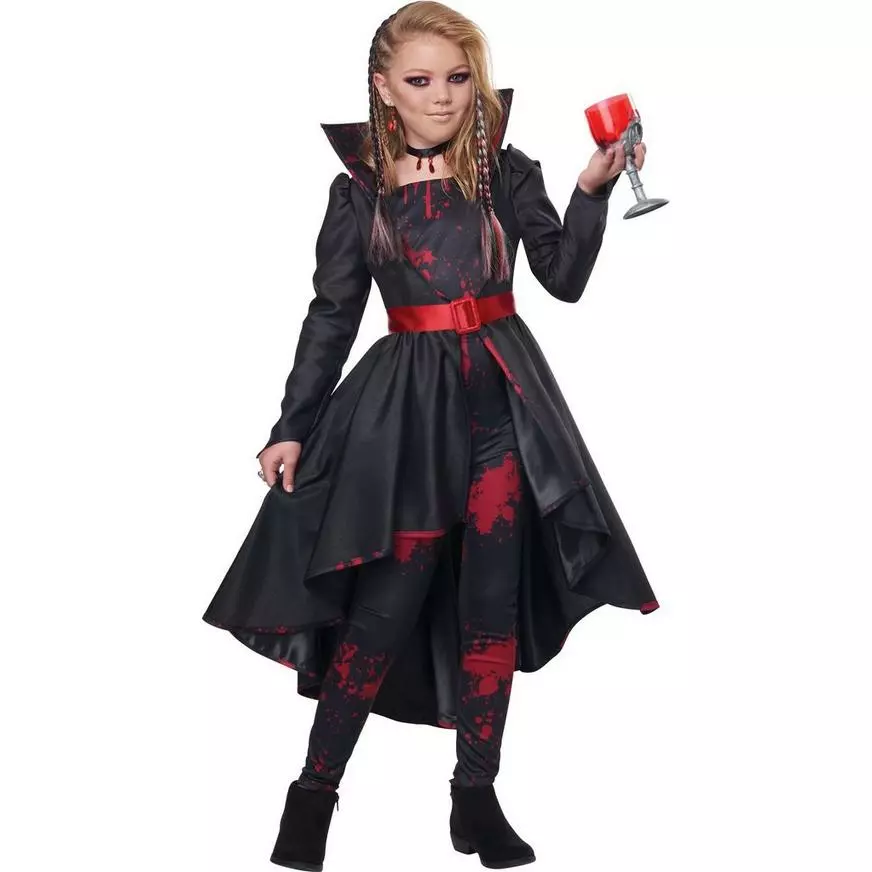 Child Bad Blood Vampire Costume 3 Child Bad Blood Vampire Costume
