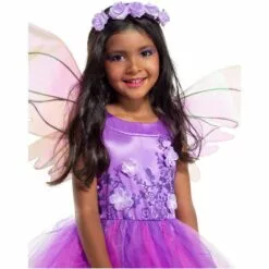 Kids' Light-Up Flower Fairy Deluxe Costume 8 Kids' Light-Up Flower Fairy Deluxe Costume -Amscan Shop P905274 02