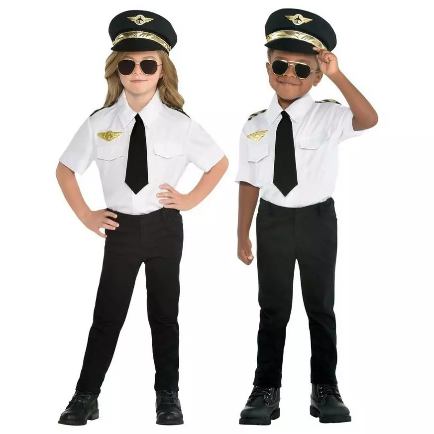 Kids' Pilot Costume 3 Kids' Pilot Costume
