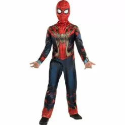 AMSCAN Kids' Spider-Man Costume - Spider-Man: No Way Home