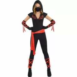 AMSCAN Adult Dragon Fighter Ninja Costume