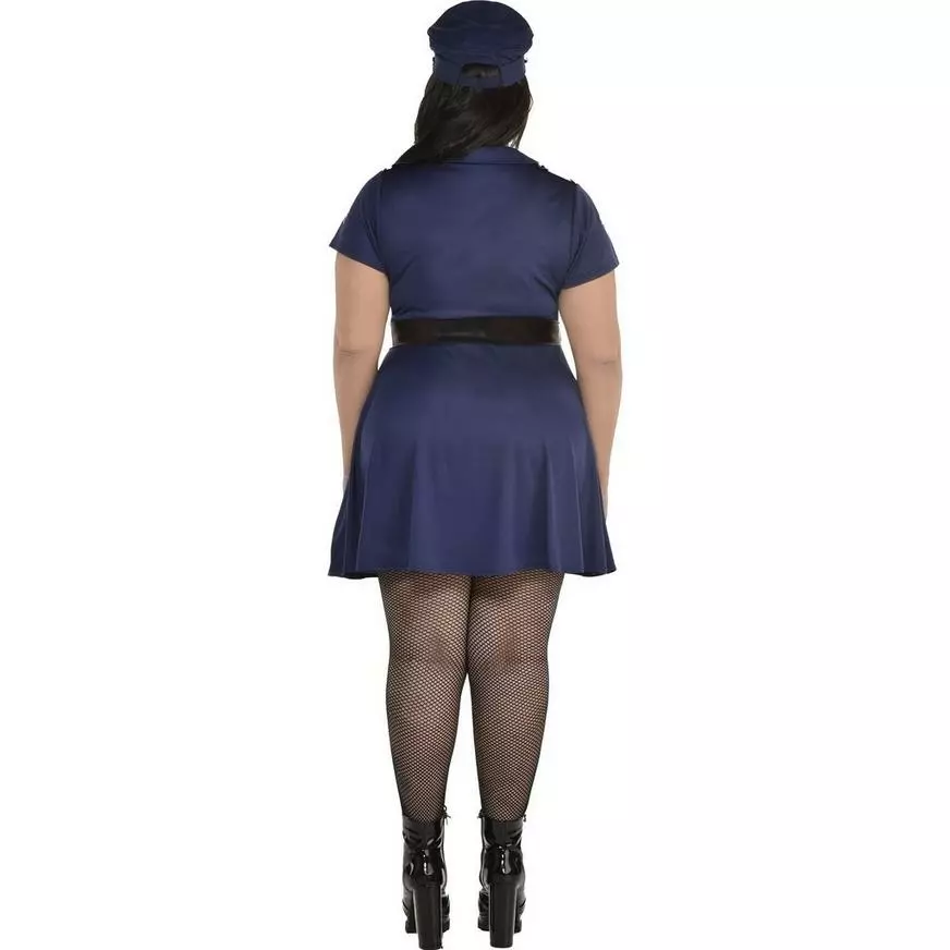 AMSCAN Adult Miranda Rights Cop Costume - Plus Size 4 AMSCAN Adult Miranda Rights Cop Costume - Plus Size - Image 2