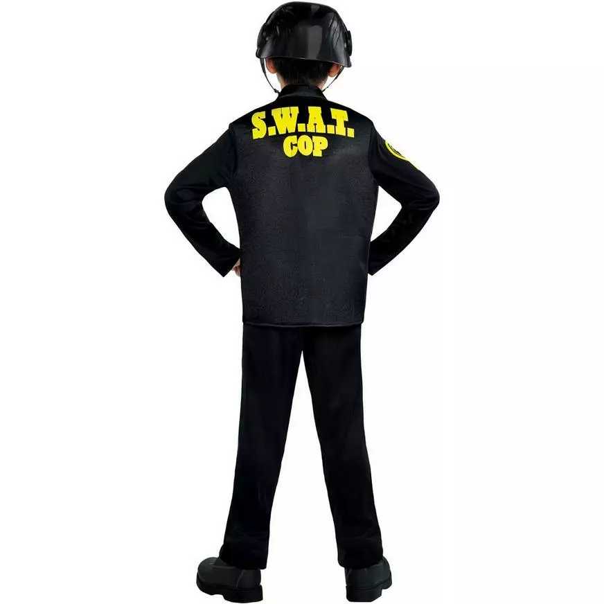 Kids' S.W.A.T. Cop Costume 4 Kids' S.W.A.T. Cop Costume - Image 2