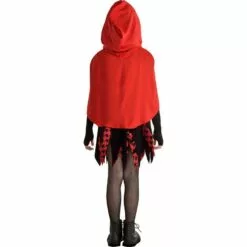 AMSCAN Kids' Rebel Red Riding Hood Costume 6 AMSCAN Kids' Rebel Red Riding Hood Costume -Amscan Shop P919313 01