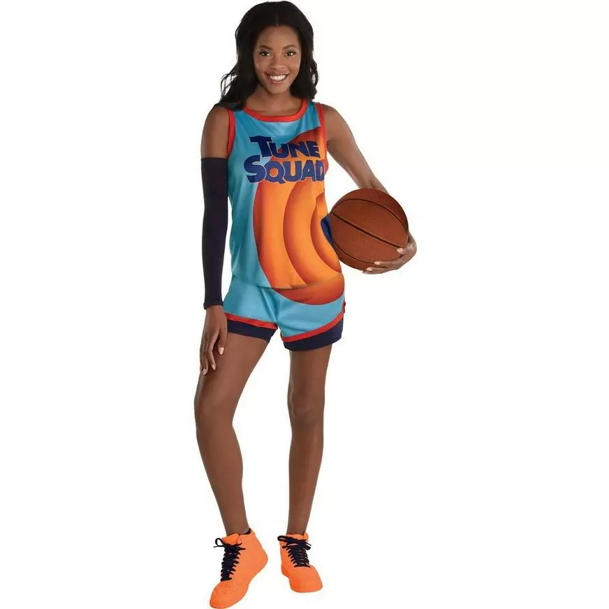 AMSCAN Women's Tune Squad Costume - Space Jam 2 3 AMSCAN Women's Tune Squad Costume - Space Jam 2