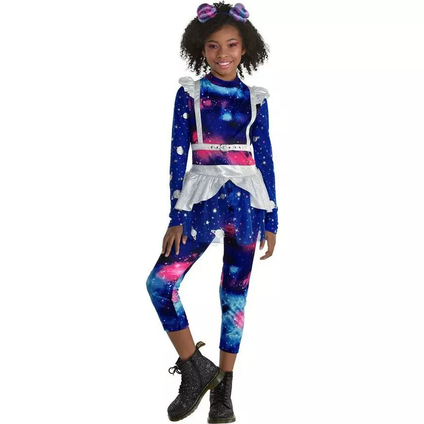 AMSCAN Kids' Galaxy Girl Costume 3 AMSCAN Kids' Galaxy Girl Costume