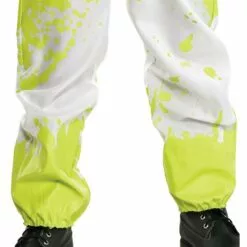 AMSCAN Kids' Radioactive Hazmat Suit Glow-in-the-Dark Costume -Amscan Shop P919491 03