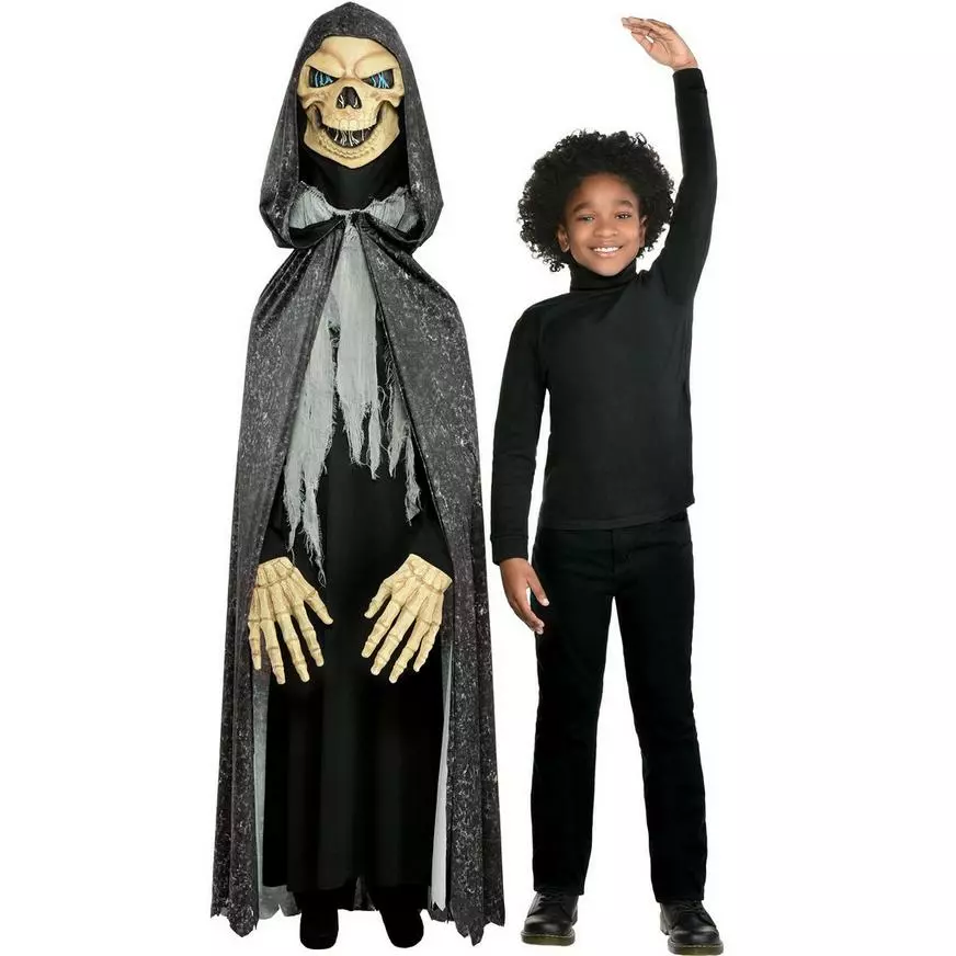 AMSCAN Kids' Reaper Illusion Costume 8 AMSCAN Kids' Reaper Illusion Costume - Image 6