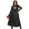 AMSCAN Day Of The Dead Sacred Heart Couture Plus Size Dress For Adults -Amscan Shop P921361