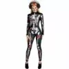 AMSCAN Black & Red Skeleton Catsuit With Butterflies For Adults - Day Of The Dead 2 AMSCAN Black & Red Skeleton Catsuit With Butterflies For Adults - Day Of The Dead -Amscan Shop P921364