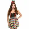 AMSCAN Multicolor Harlequin Costume Accessory Kit For Adults 1 AMSCAN Multicolor Harlequin Costume Accessory Kit For Adults -Amscan Shop P921392