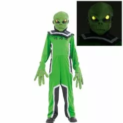 Light-Up Extreme Alien Commander Costume For KidsĀ
