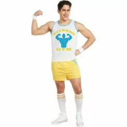 80s Workout Costume For Adults