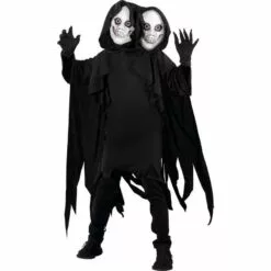 Two-Headed Ghostly Ghoul Costume For Kids 