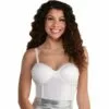 AMSCAN White Sleek Corset For Adults With Removable Straps 1 AMSCAN White Sleek Corset For Adults With Removable Straps -Amscan Shop P924403