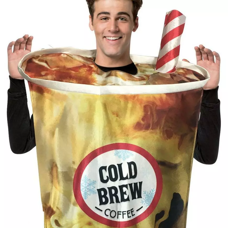 Sprinkle Donut & Cold Brew Coffee Couples Costumes For Adults 5 Sprinkle Donut & Cold Brew Coffee Couples Costumes For Adults - Image 3