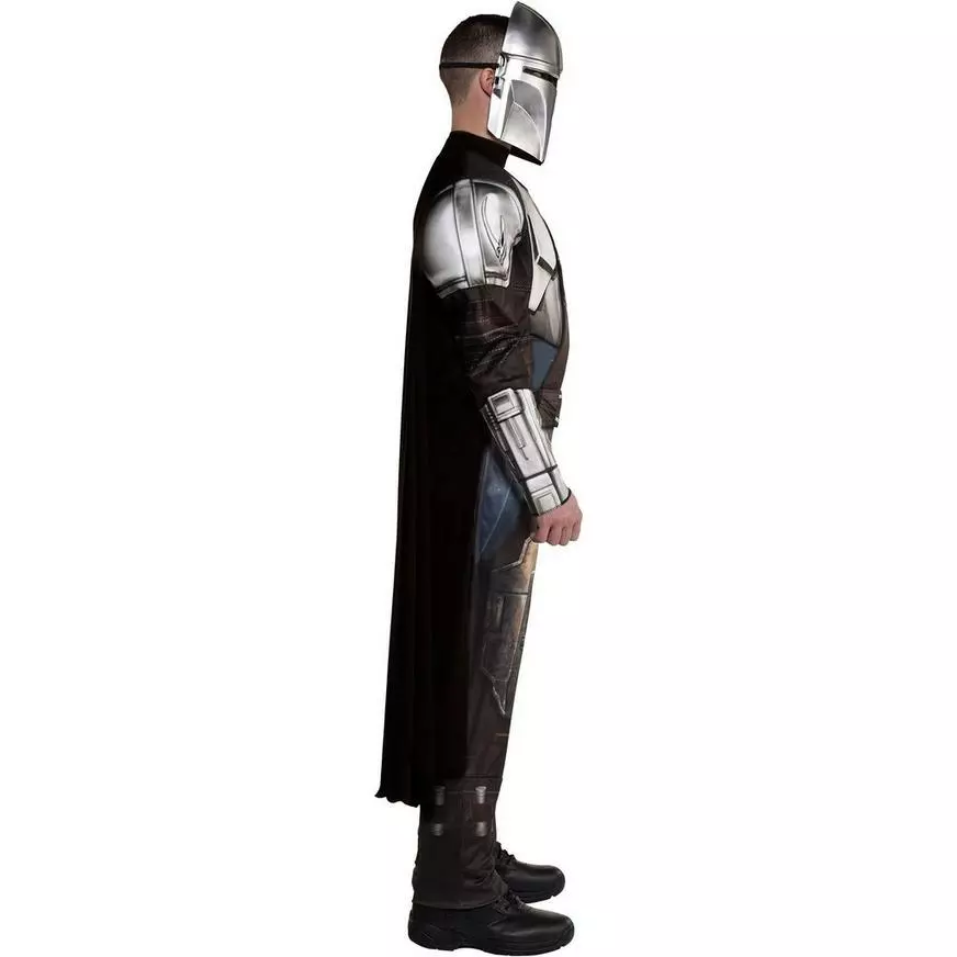 AMSCAN Adult Mandalorian Deluxe Costume - Star Wars: The Mandalorian Season 2 5 AMSCAN Adult Mandalorian Deluxe Costume - Star Wars: The Mandalorian Season 2 - Image 3