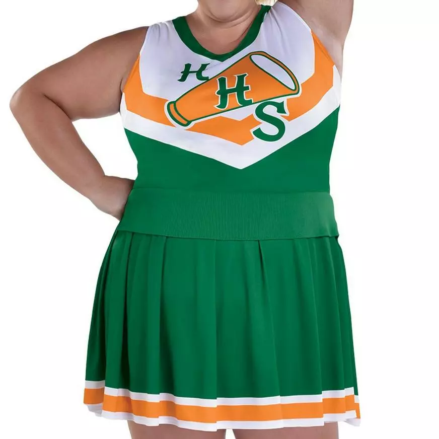 Adult Hawkins High Cheerleader Plus Size Costume - Stranger Things 4 4 Adult Hawkins High Cheerleader Plus Size Costume - Stranger Things 4 - Image 2