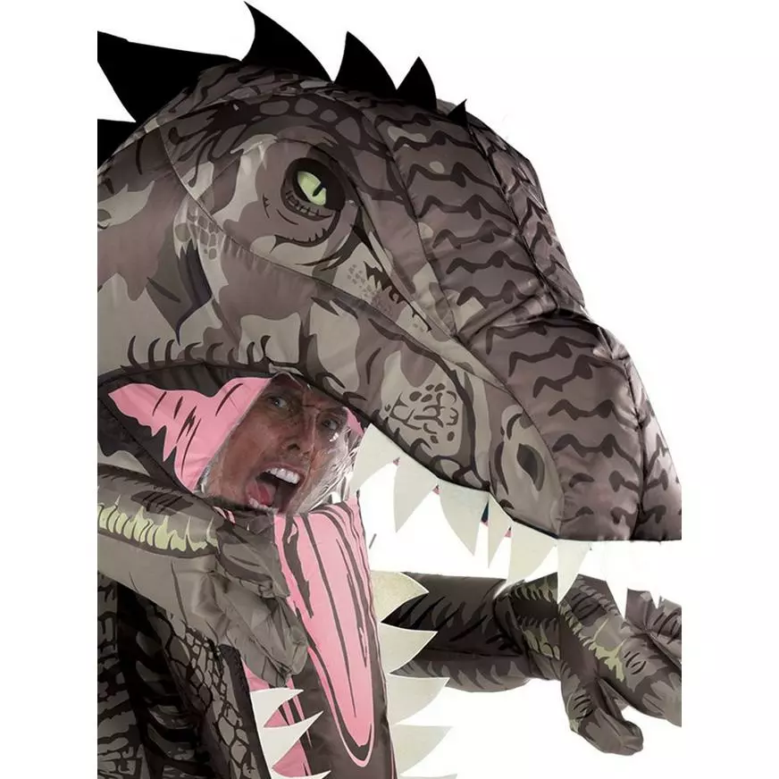 Adult Giganotosaurus Dinosaur Inflatable Costume With Sound Effect - Jurassic World: Dominion 4 Adult Giganotosaurus Dinosaur Inflatable Costume With Sound Effect - Jurassic World: Dominion - Image 2