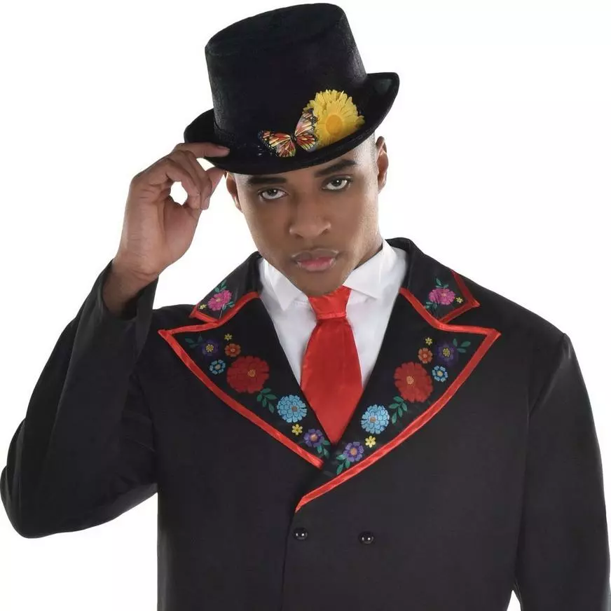 Adult Dapper Day Of The Dead Costume 4 Adult Dapper Day Of The Dead Costume - Image 2