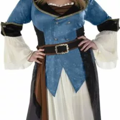 Adult Posh Pirate Plus Size Costume 8 Adult Posh Pirate Plus Size Costume -Amscan Shop P941145 02