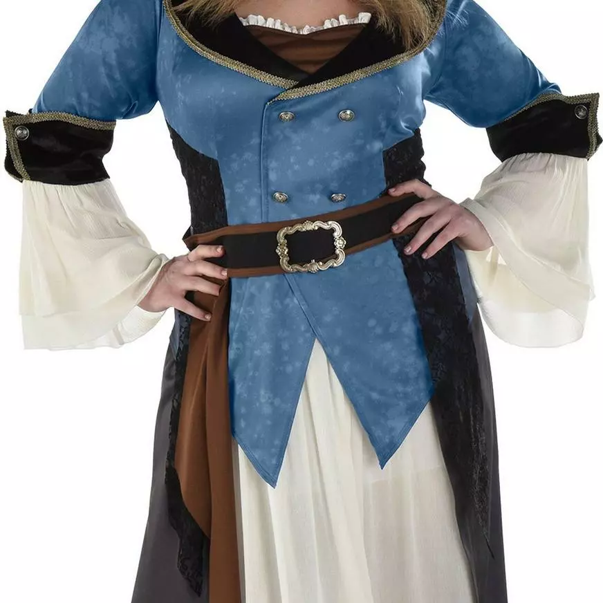 Adult Posh Pirate Plus Size Costume 5 Adult Posh Pirate Plus Size Costume - Image 3