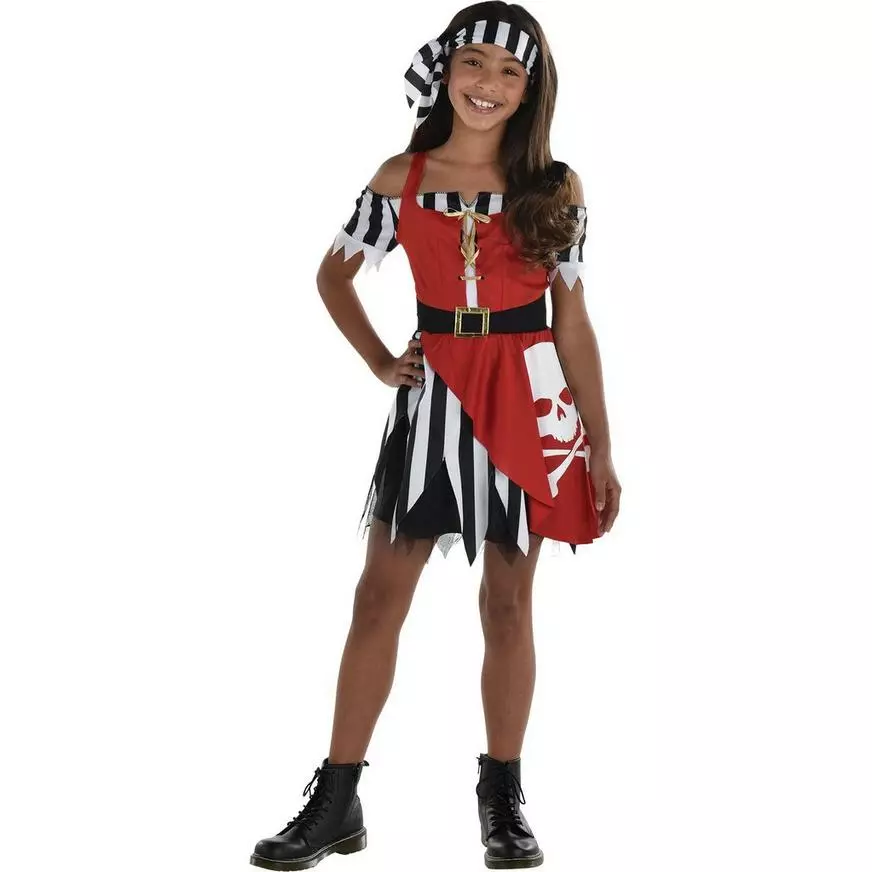Kids' Skull Pirate Costume 3 Kids' Skull Pirate Costume
