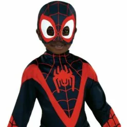 AMSCAN Kids' Miles Morales Spider-Man Costume - Marvel Spidey & His Amazing Friends 7 AMSCAN Kids' Miles Morales Spider-Man Costume - Marvel Spidey & His Amazing Friends -Amscan Shop P941235 01