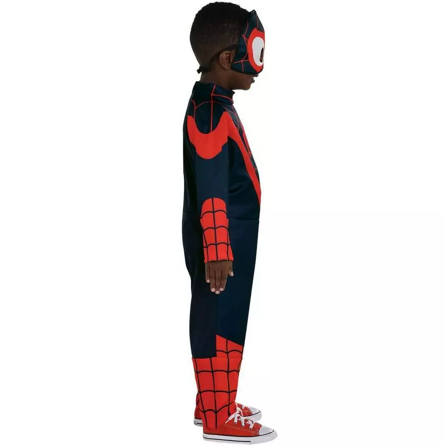AMSCAN Kids' Miles Morales Spider-Man Costume - Marvel Spidey & His Amazing Friends 5 AMSCAN Kids' Miles Morales Spider-Man Costume - Marvel Spidey & His Amazing Friends - Image 3