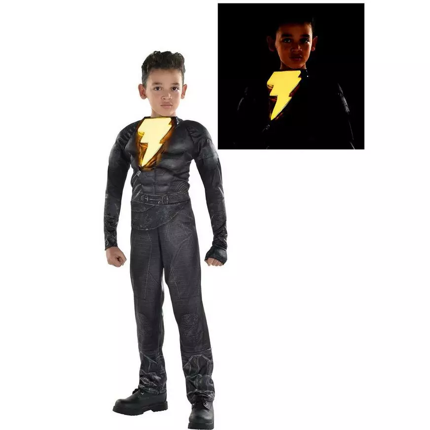Kids’ Black Adam Muscle Costume 3 Kids’ Black Adam Muscle Costume