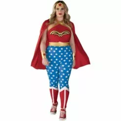 AMSCAN Adult Wonder Woman Plus Size Costume - DC Originals