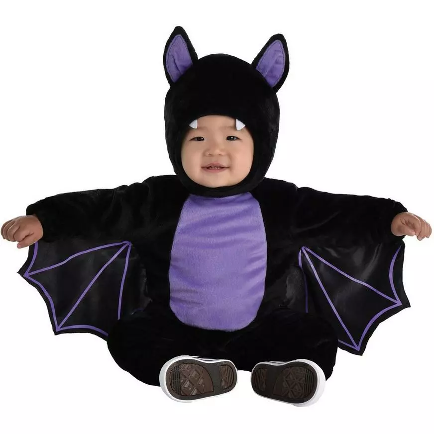AMSCAN Baby Classic Bat Costume 3 AMSCAN Baby Classic Bat Costume