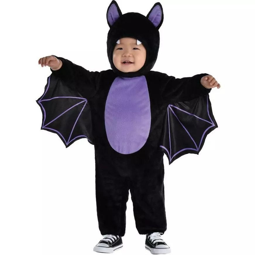 AMSCAN Baby Classic Bat Costume 4 AMSCAN Baby Classic Bat Costume - Image 2